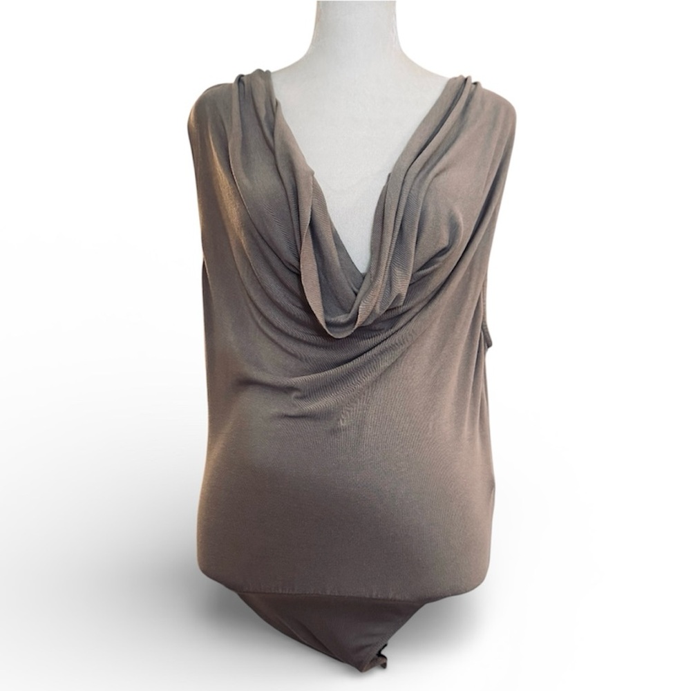 BLANC nude colored bodysuit, size small